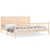 vidaXL Bedframe zonder matras massief grenenhout 200x200 cm