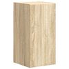 vidaXL Tv-meubelset Wandgemonteerd 4 pcs Sonoma Eiken Bewerkt hout