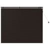 vidaXL Jaloezie Donkerbruin 150 x 130 cm 35 mm Massief Paulowniahout