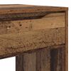 vidaXL Bureau met lade Oud Hout 100 x 50 x 78 cm Bewerkt hout