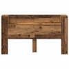 vidaXL Hoofdeinde kas Oud hout 180 x 17 x 104,5 cm Bewerkt hout