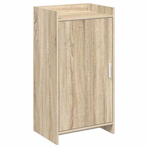 vidaXL Schoenenkast Sonoma Eiken 48 x 36 x 92 cm Bewerkt hout
