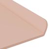 vidaXL Drijvende plank 4 pcs Roze 40 x 18 x 2,5 cm Staal