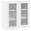 vidaXL Hangkast Wit 80 x 31 x 80 cm Bewerkt hout
