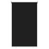 vidaXL Buitenrolgordijn 90% UV-blok Zwart 80 x 140 cm HDPE