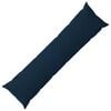 vidaXL Kussensloop HEERLEN Blauw 40 x 145 cm Microfiber Fleece