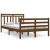 vidaXL Bedframe massief hout honingbruin 120x200 cm