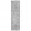 vidaXL Boekenkast 98x29x97,5 cm bewerkt hout betongrijs