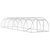 vidaXL Kippenhok zilver 600 x 150 x 100 cm Gegalvaniseerd staal
