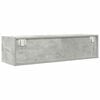 vidaXL TV-kast met lade Betongrijs 100 x 31 x 25,5 cm Bewerkt hout