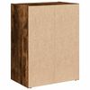 vidaXL Boekenkast 40x24x52 cm bewerkt hout gerookt eikenkleurig