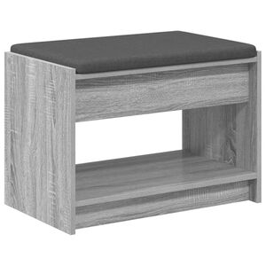 vidaXL Halbank Grijze Sonoma 63 x 38 x 45 cm