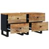 vidaXL Nachtkastjes 2 st 40x33x46 cm massief mangohout