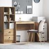 vidaXL Bureau Artisan Eiken 80 x 40 x 76 cm