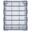 vidaXL Organiser met 18 medium lades 38x16x47 cm