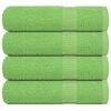vidaXL Handdoeken FROGN 4 st 50x100 cm 360 g/m&sup2; appelgroen