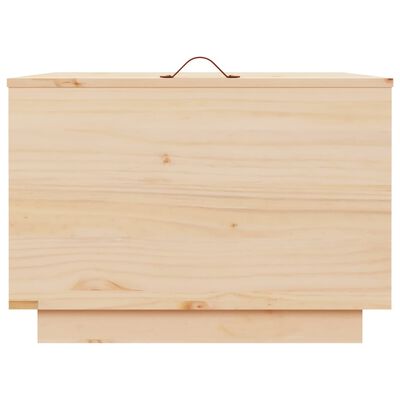 vidaXL Opbergboxen met deksels 3 st massief grenenhout