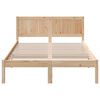 vidaXL Bedframe Bruin 120 x 190 cm Massief grenenhout