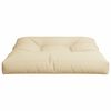 vidaXL Palletkussen 70x70x12 cm beige