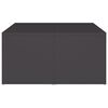 vidaXL Salontafels 4 st 33x33x33 cm bewerkt hout grijs