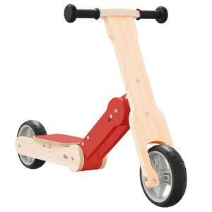 vidaXL Kinderstep 2-in-1 rood