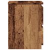 vidaXL Nachtkastjes 2 st 30x30x40 cm bewerkt hout oud houtkleurig