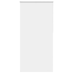 vidaXL Rolgordijn verduisterend 105x230 cm stofbreedte 100,7 cm wit
