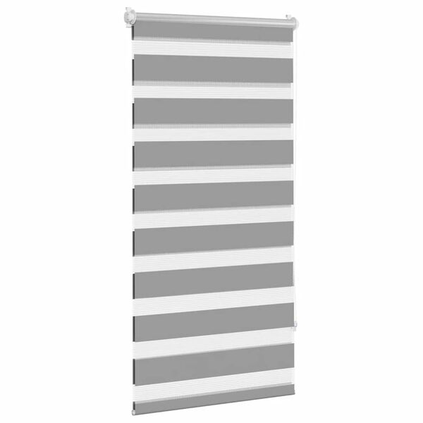 vidaXL Duo Rolgordijn 80x150cm Grijs