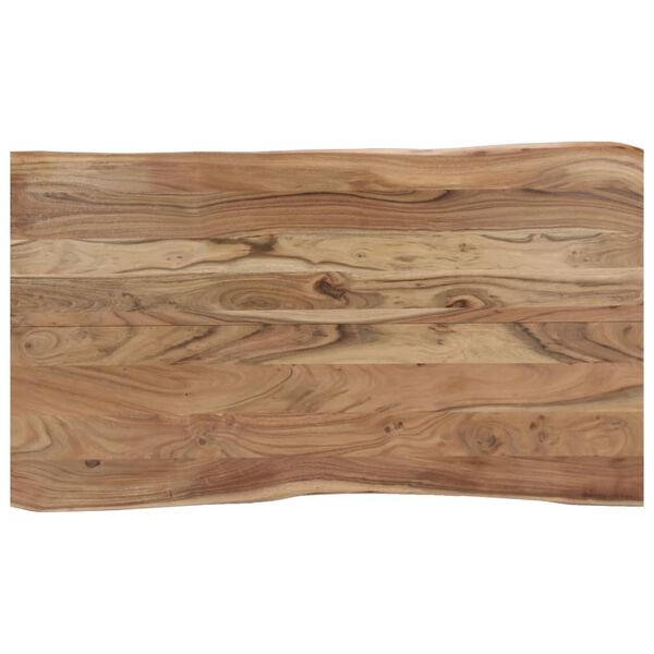 vidaXL Eettafel 140x80x76 cm massief acaciahout