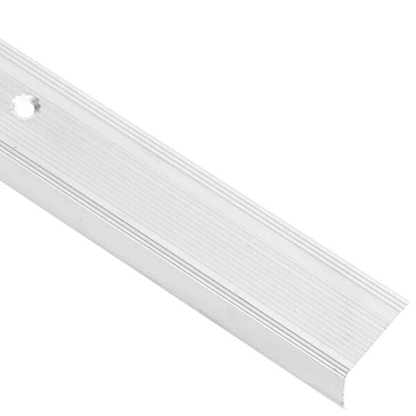 vidaXL Trapneuzen L-vormig 5 st 100 cm aluminium zilverkleurig