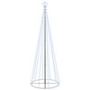 vidaXL Kegelkerstboom 310 LED's 100x300 cm koudwit