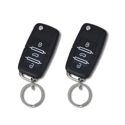 vidaXL Centrale deurvergrendelingsset 2 sleutels voor VW/Skoda/Audi
