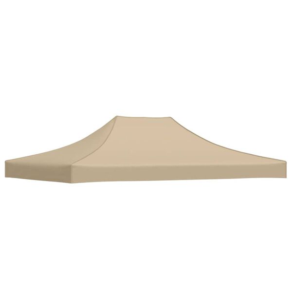 vidaXL Partytentdak 270 g/m² 4x3 m beige