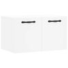 vidaXL Wandkast 60x36,5x35 cm bewerkt hout wit