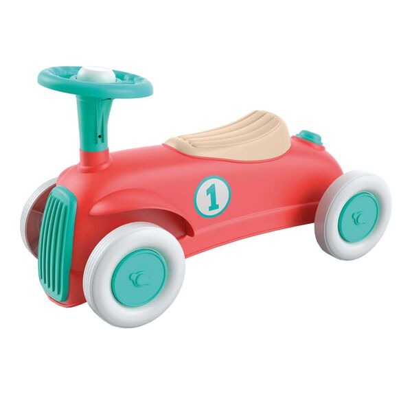 Clementoni Babyloopauto rood en groen