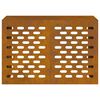 vidaXL Airconditioner hoes Roestig 90 x 40 x 60 cm Cortenstaal