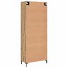 vidaXL Highboard artisanaal eikenkleurig 69,5 x 34 x 180 cm