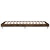 vidaXL Bedframe zonder matras hout gerookt eikenkleurig 90x190 cm