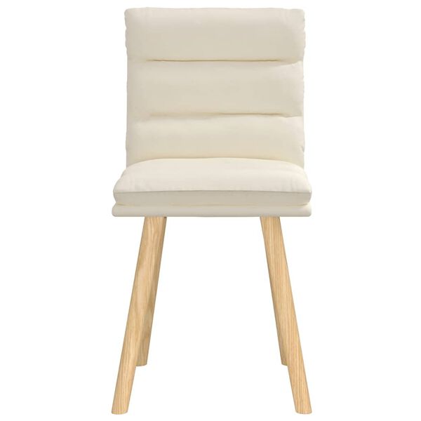 vidaXL Eetkamerstoelen 2 st linnen