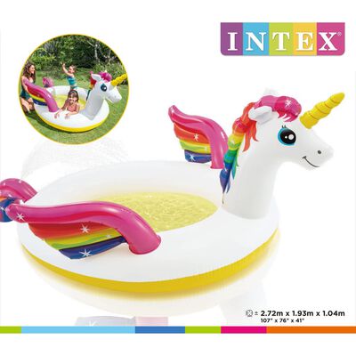 Intex Sproeibad Unicorn 272x193x104 cm