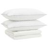vidaXL 90% ganzen dons dekbedset FULDA 3 st 200 x 220 cm Zomer 100 GSM