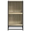 vidaXL Boekenkast 40x35x76 cm bewerkt hout sonoma eikenkleurig