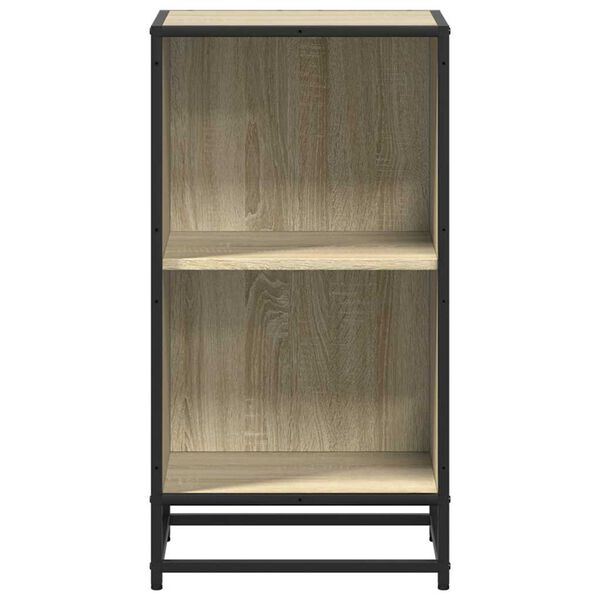 vidaXL Boekenkast 40x35x76 cm bewerkt hout sonoma eikenkleurig