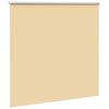 vidaXL Rolgordijn verduisterend 150x130 cm stofbreedte 146,6 cm beige