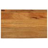 vidaXL Tafelblad met natuurlijke rand 40x20x2,5 cm massief mangohout
