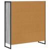 vidaXL Boekenkast 2 pcs Grijs Sonoma 99,5 x 30 x 108 cm Bewerkt hout