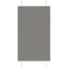 vidaXL Pliss&eacute; rolgordijn 80x100 cm stofbreedte 79,4 cm antraciet