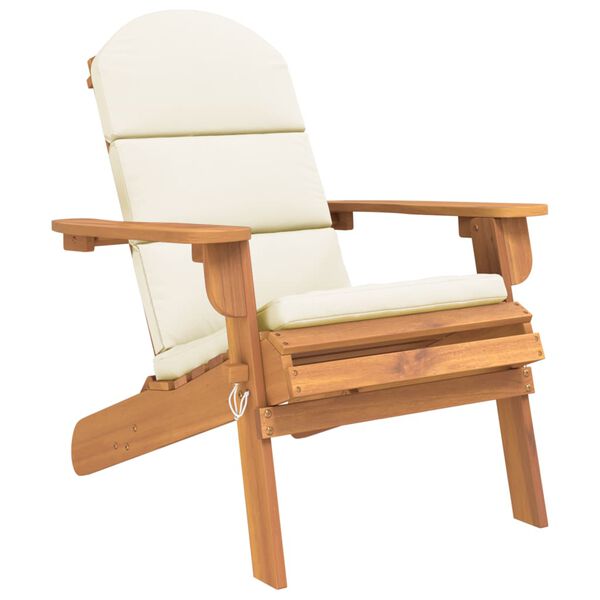 vidaXL 3-delige Loungeset Adirondack massief acaciahout