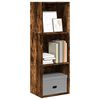 vidaXL Boekenkast 40x30x114 cm bewerkt hout gerookt eikenkleurig