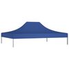 vidaXL Partytentdak 270 g/m&sup2; 4,5x3 m blauw